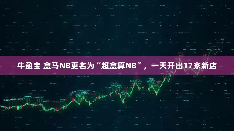 牛盈宝 盒马NB更名为“超盒算NB”，一天开出17家新店